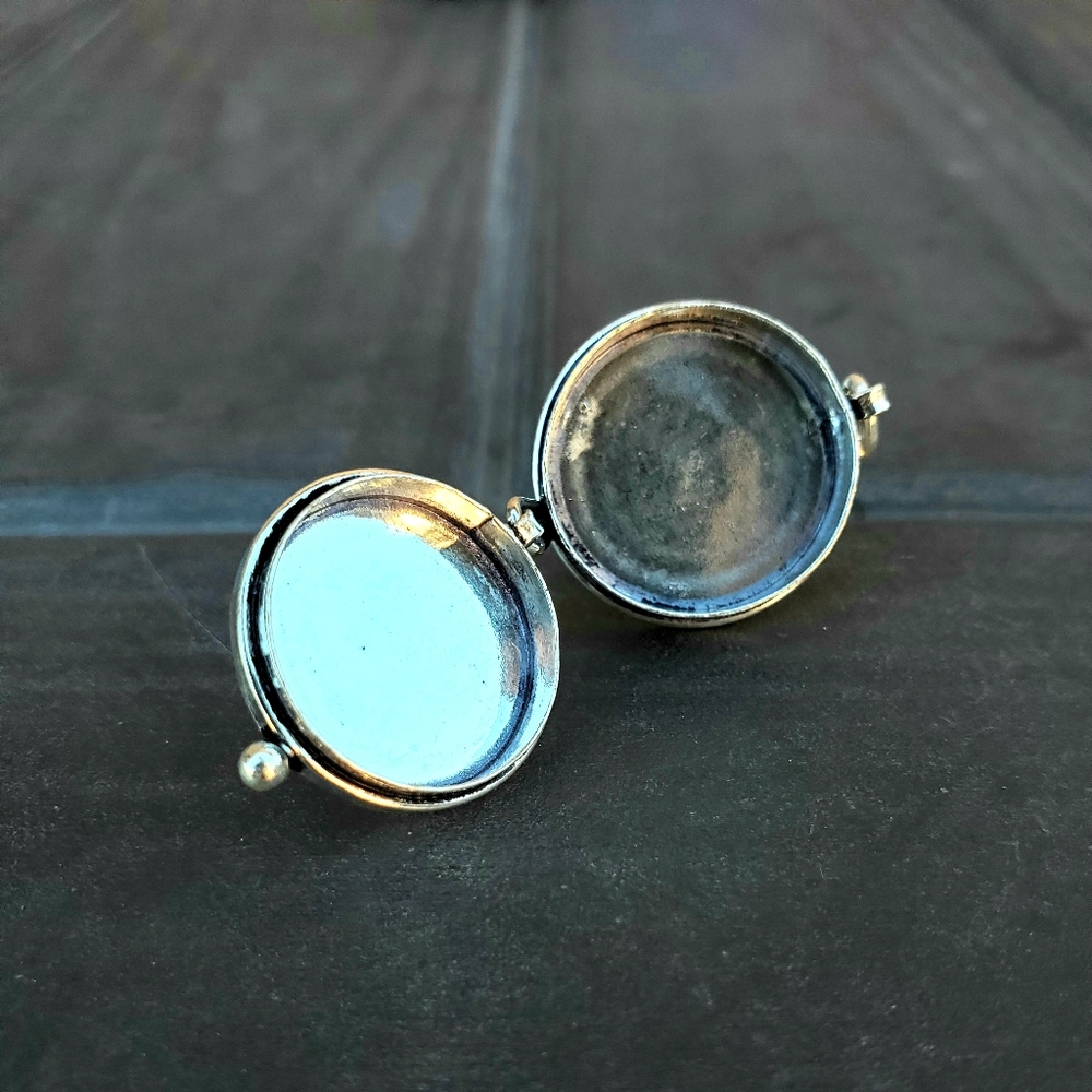 New Larimar 925 Silver Poison Ring. - Picture 12 of 16
